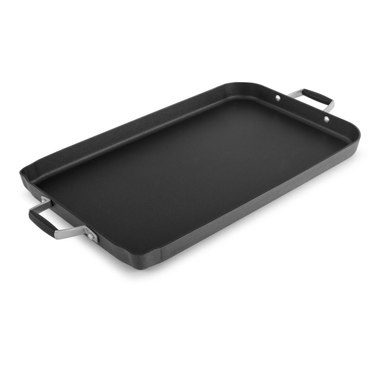 Calphalon Select by Calphalon HardAnodized Nonstick DoubleBurner Griddle & Reviews Wayfair